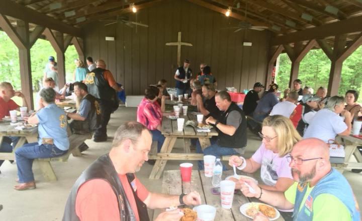 RFS celebration with food and fellowship